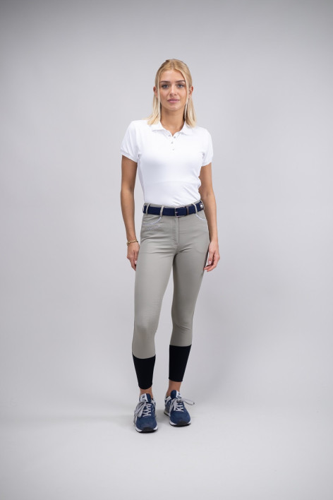 Jaltika Calça de equitação fix system grip - Beige (Beige)