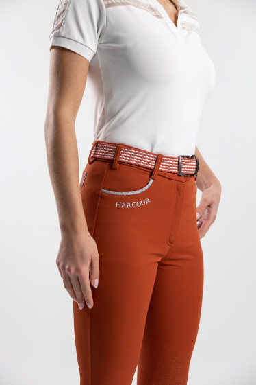 Jaltika Pantalon équitation fix system grip - TerraCotta (TerraC)