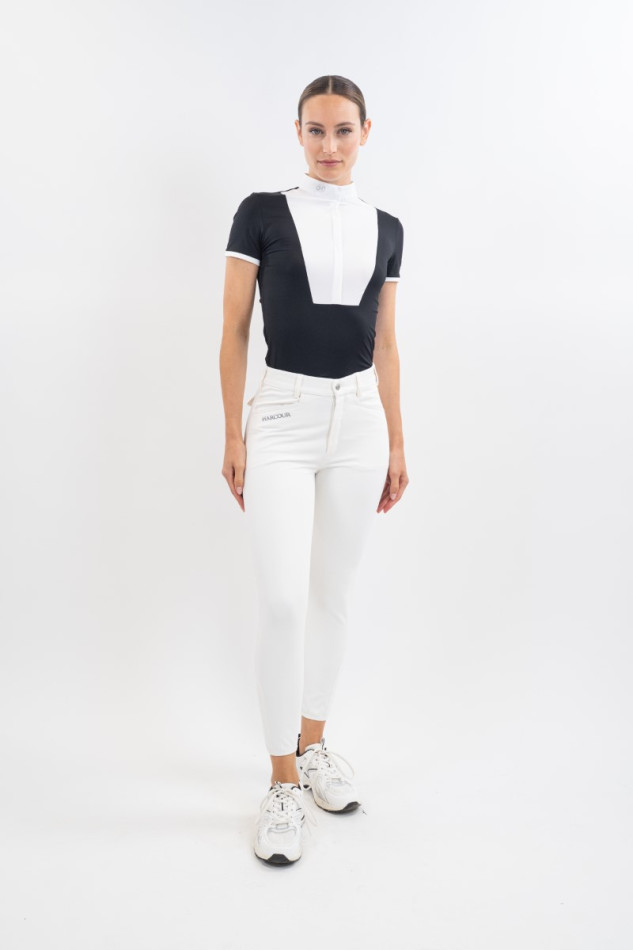 Costaso Riding Breeches Fix System Grip - White