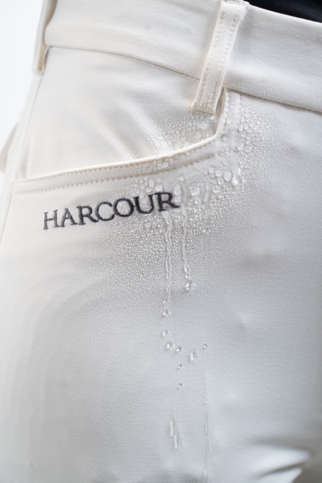 Costaso Pantalon &eacute;quitation fix system grip - Blanc