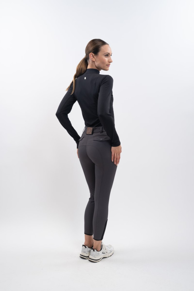 Costaso Cal&ccedil;a de equita&ccedil;&atilde;o fix system grip - Cinzento escuro