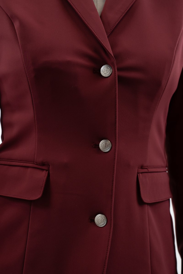 Jismy Damen Turnierjacke - Bordeaux (Burgundy)