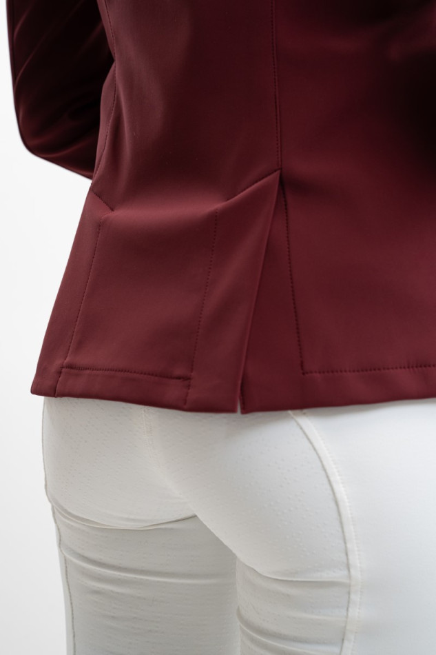Jismy Veste de Concours Femme - Bordeaux (Burgundy)