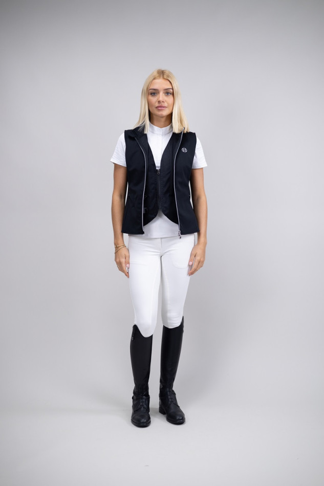 PACK Senjo &Auml;rmellose Weste Airbag Rider + Airbag - Schwarz (Black)