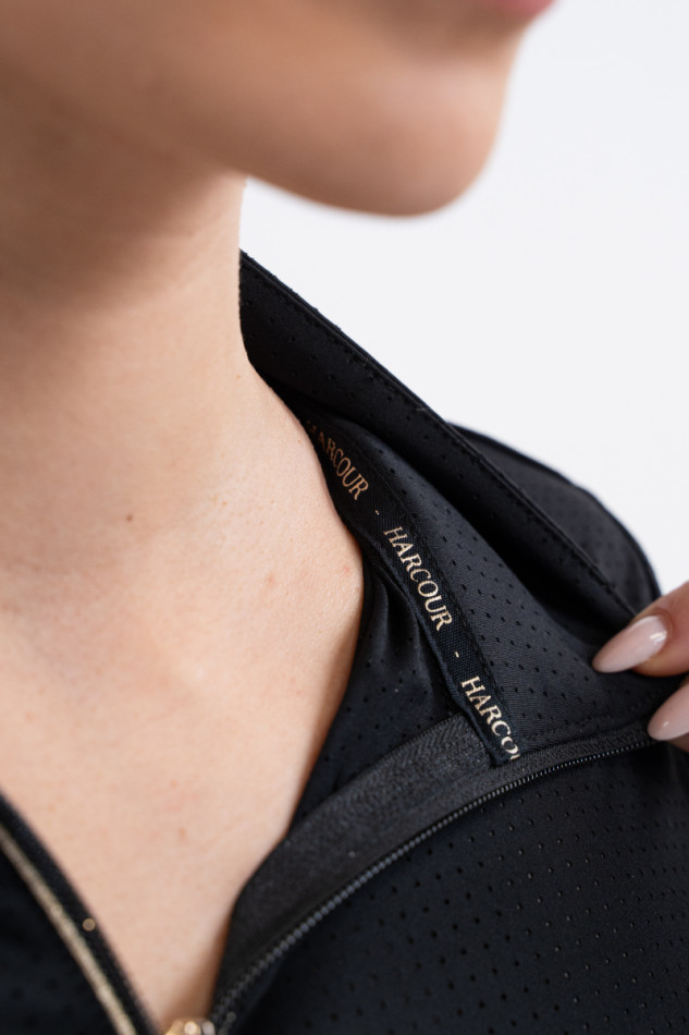 Breezi Polo ML Donna - Nero (Black)