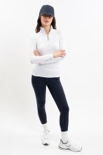 Breezi Polo ML Donna - Bianco (White) Breezi Polo ML Donna - Bianco (White)