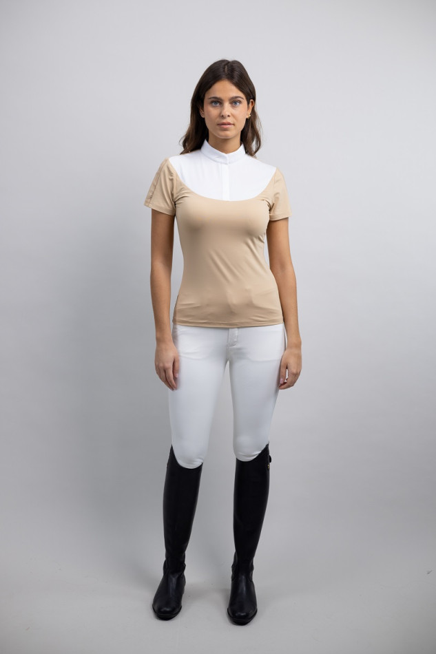 Prystie MC Women's Rider Polo - Sand
