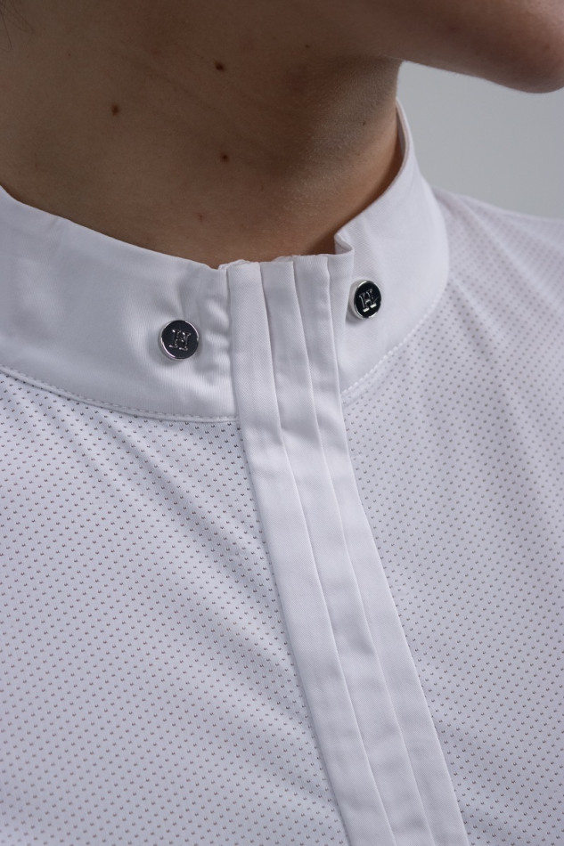 Pirma Women's Technical Polo SS Rider - White