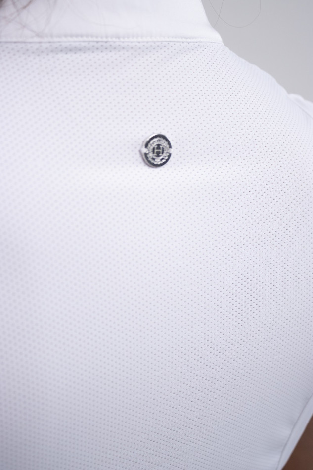 Pirma Technical Polo SS Women Rider - White