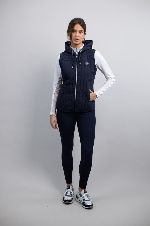 Berty Sleeveless cardigan - Navy Berty Sleeveless cardigan - Navy