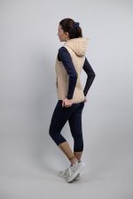 Berty Sleeveless cardigan - Sand Berty Sleeveless cardigan - Sand