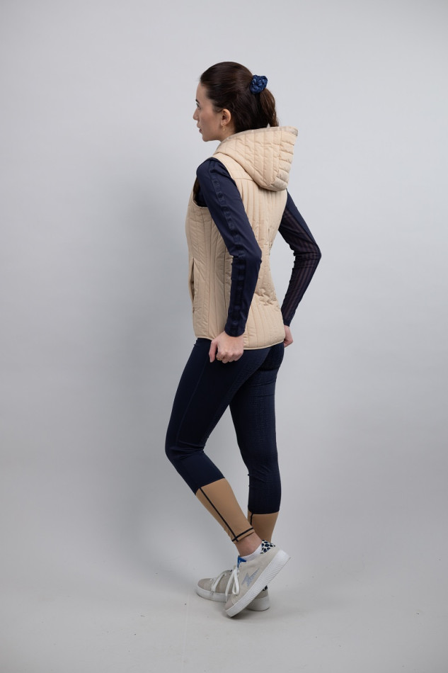 Berty Sleeveless cardigan - Sand