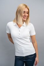 Poly Polo - White Poly Polo - White