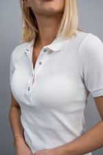 Poly Polo - White Poly Polo - White