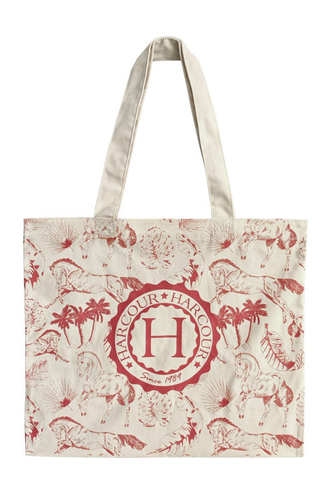 Galia Summer Totebag - Naturel/Oud Roze