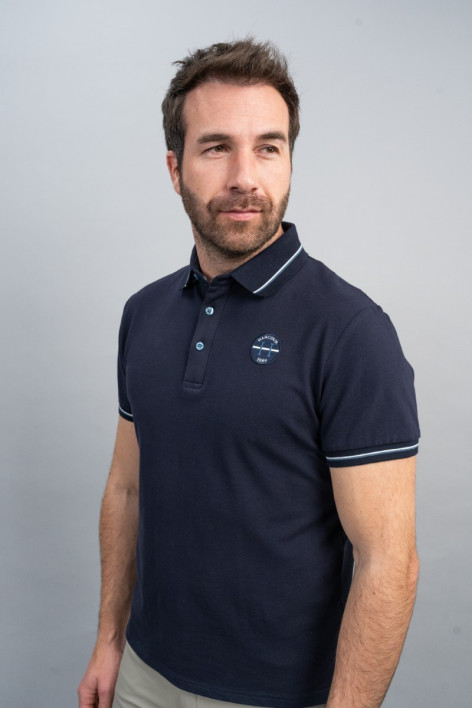 Pampelonne Polo - Blu navy