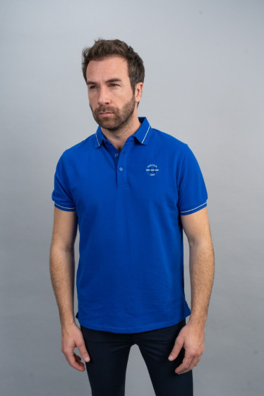 Pampelonne Polo - Electric blue
