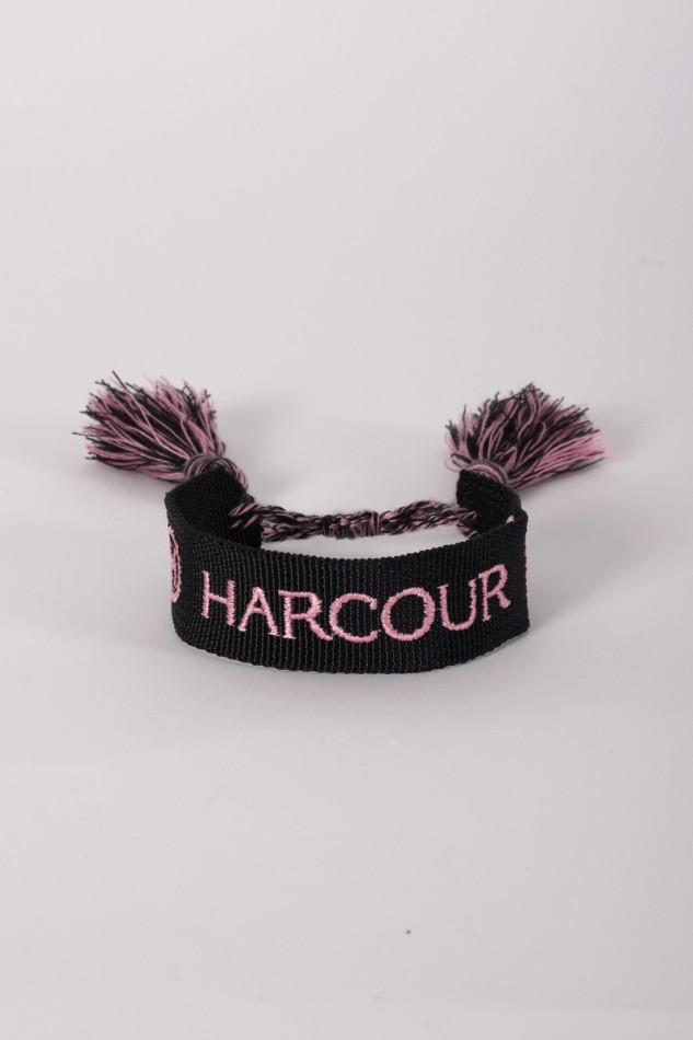 Bracelet Harcour Outubro Rosa - Black/Pink