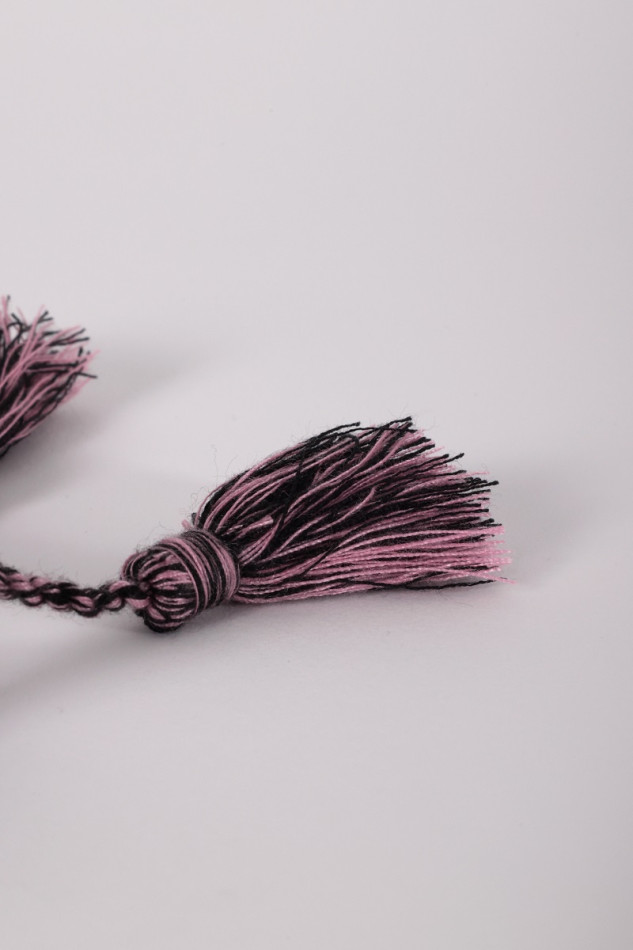 Pulsera Harcour Pink October - Negro/Rosa