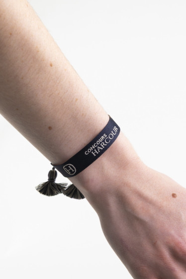 Boxy Armband - Navy/Linnen
