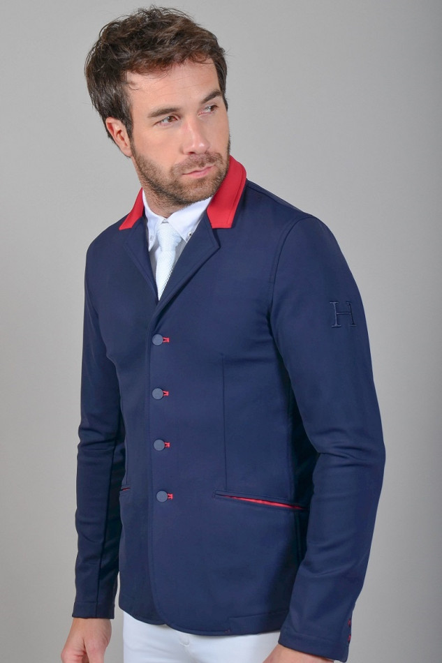 Pegase Veste de concours - Marine/Rouge