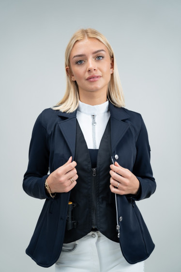 PACK Kanji Giacca da competizione Rider + Airbag da donna - Navy