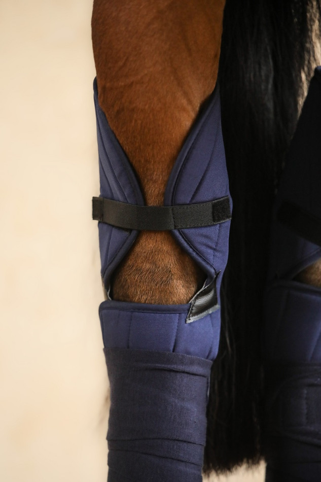 Hockease Prot&egrave;ges Jarrets - Marine