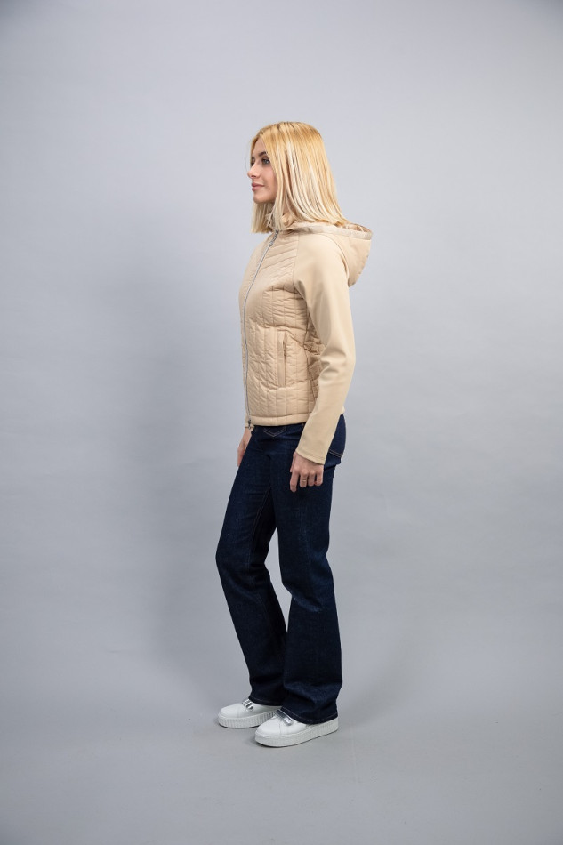 Jimmy Veste Bi Fabric - Sable