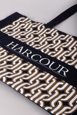 Bertille Totebag - Navy/Golden Yellow Bertille Totebag - Navy/Golden Yellow