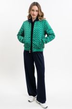 Boecia Bomber jacket - Emerald Green Boecia Bomber jacket - Emerald Green