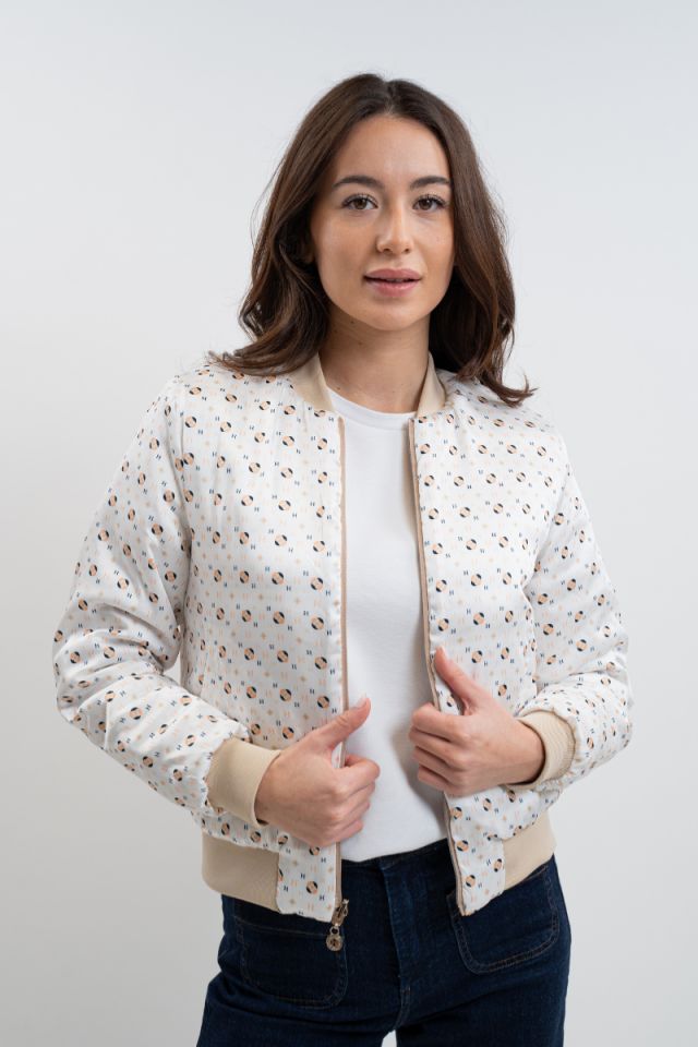 Boecia Bomber jacket - Linen