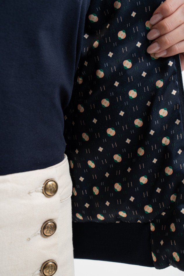 Boecia Bombers jacket - Navy