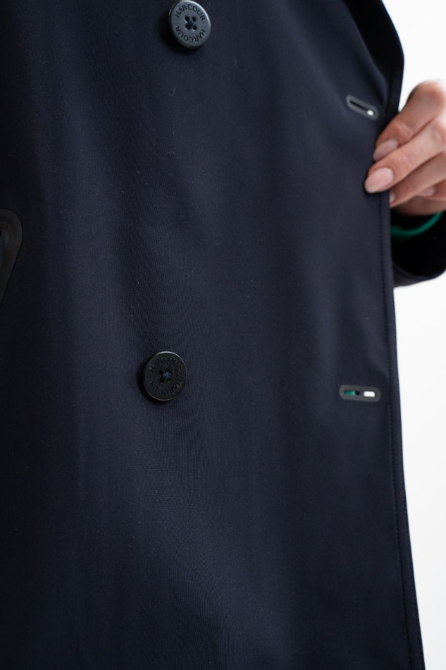 Talina Trench Coat - Marine