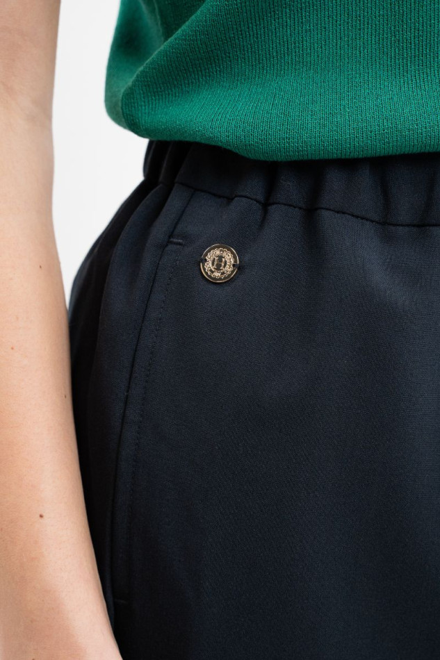 Paisley Pantalon - Marine