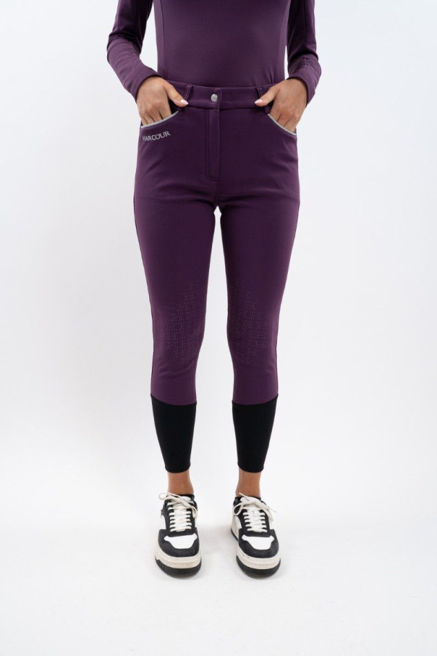 Jaipur Pantalon polaire &eacute;quitation - Figue