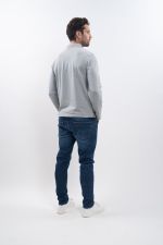 Malik Polo - Gris Chiné Malik Polo - Gris Chiné
