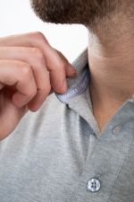 Malik Polo - Grigio Melange Malik Polo - Grigio Melange