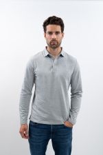 Malik Polo - Gris Jaspeado Malik Polo - Gris Jaspeado