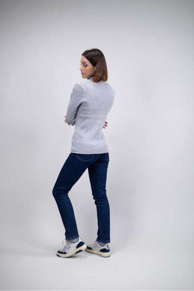 Swambi Maglione - Grigio Melange