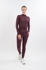 Ludivine Riding pants - Aubergine Ludivine Riding pants - Aubergine