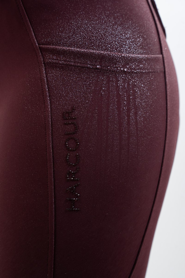 Ludivine Riding pants - Aubergine