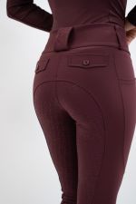 Ludivine Riding pants - Aubergine Ludivine Riding pants - Aubergine