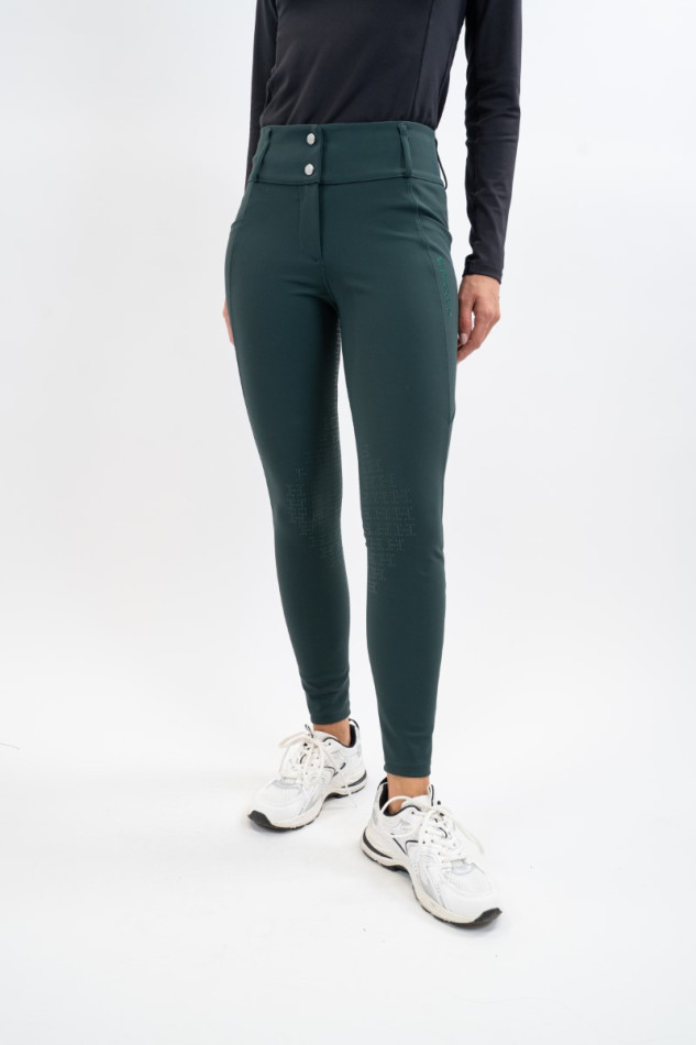 Ludivine Riding Breeches - Jungle Green