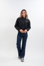 Antonela Women's Bomber - Black (Black) Antonela Women's Bomber - Black (Black)