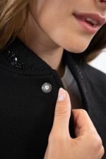 Antonela Women's Bomber - Black (Black) Antonela Women's Bomber - Black (Black)