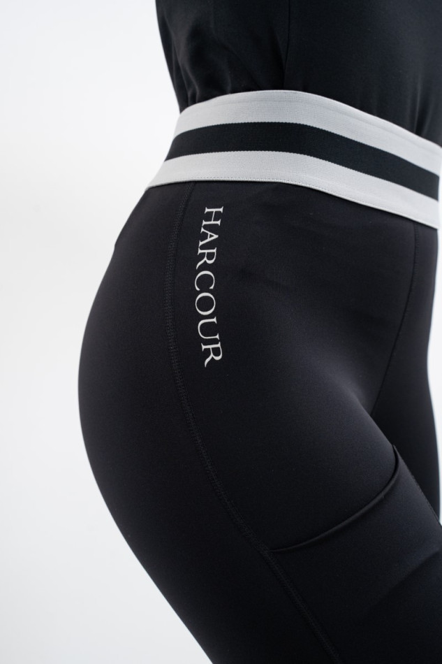 Volta Legging Frau - Black/Light Grey