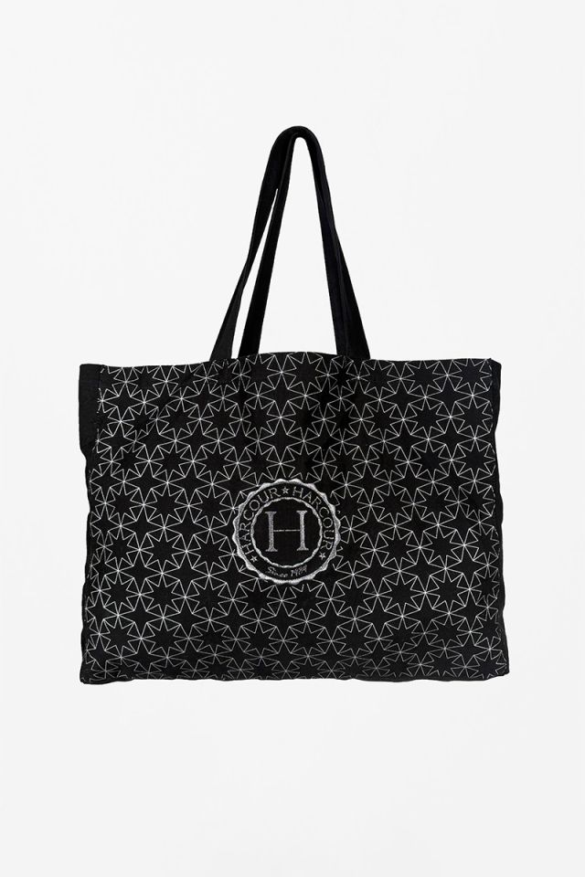 Arlo Totebag - Schwarz/Silber
