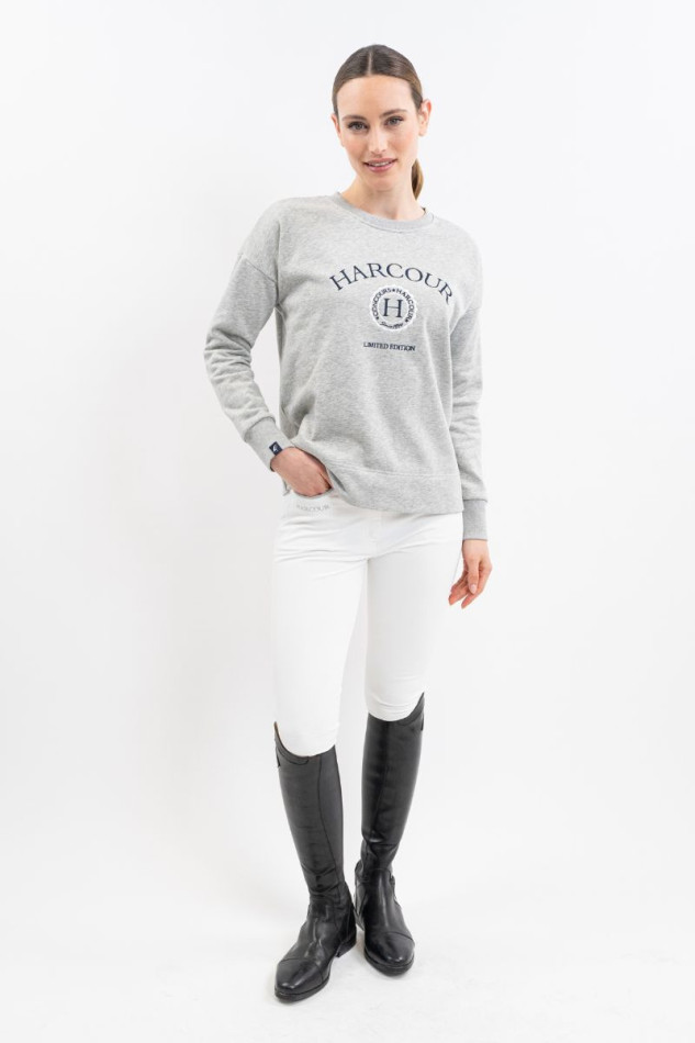 Galopea Sweatshirt - Gem&ecirc;leerd Grijs