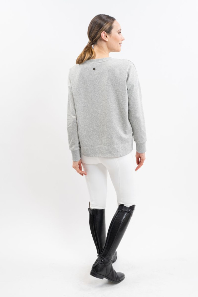 Galopea Sweatshirt - Grau Meliert