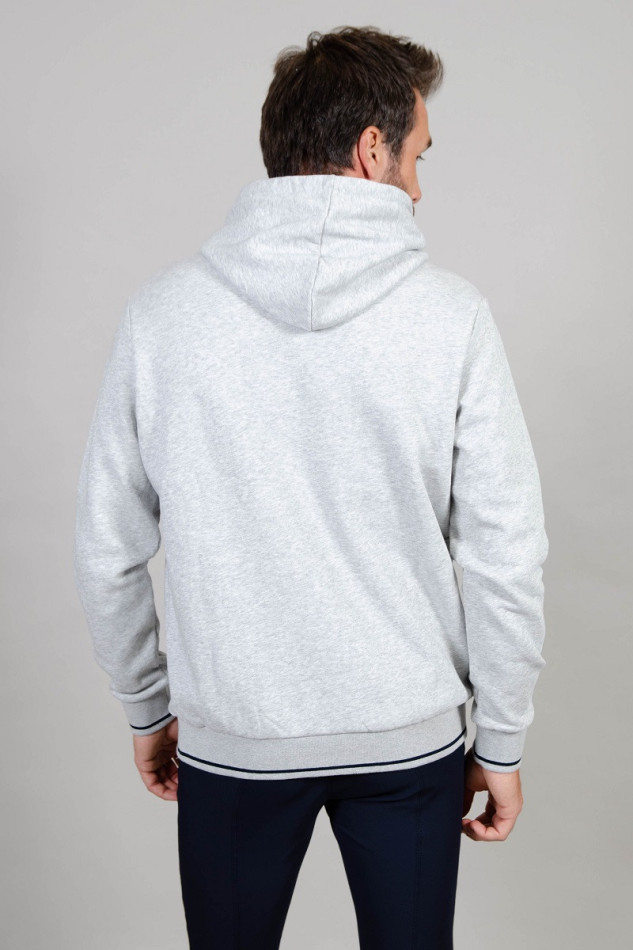 Swiss Kapuzenpullover - Grau Swiss Kapuzenpullover - Grau